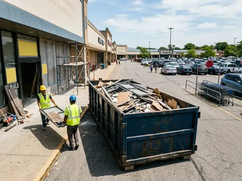 retail-store-renovation-debris-003 — frequently asked questions, Roll-off Dumpster Rentals in Abingdon, IL